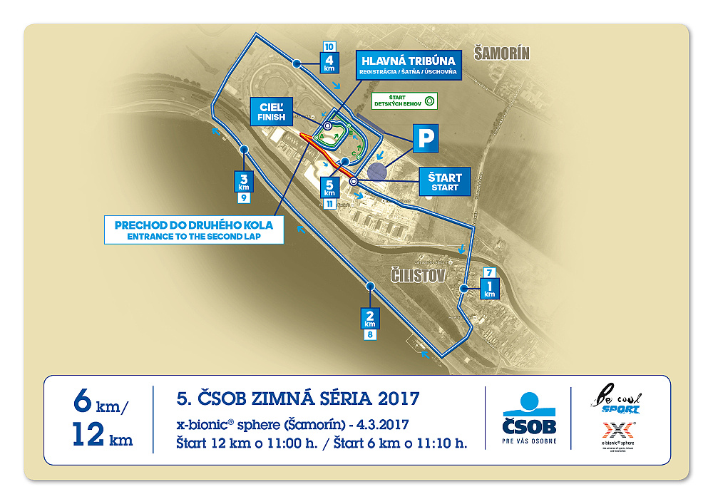 ČSOB zimná bežecká séria