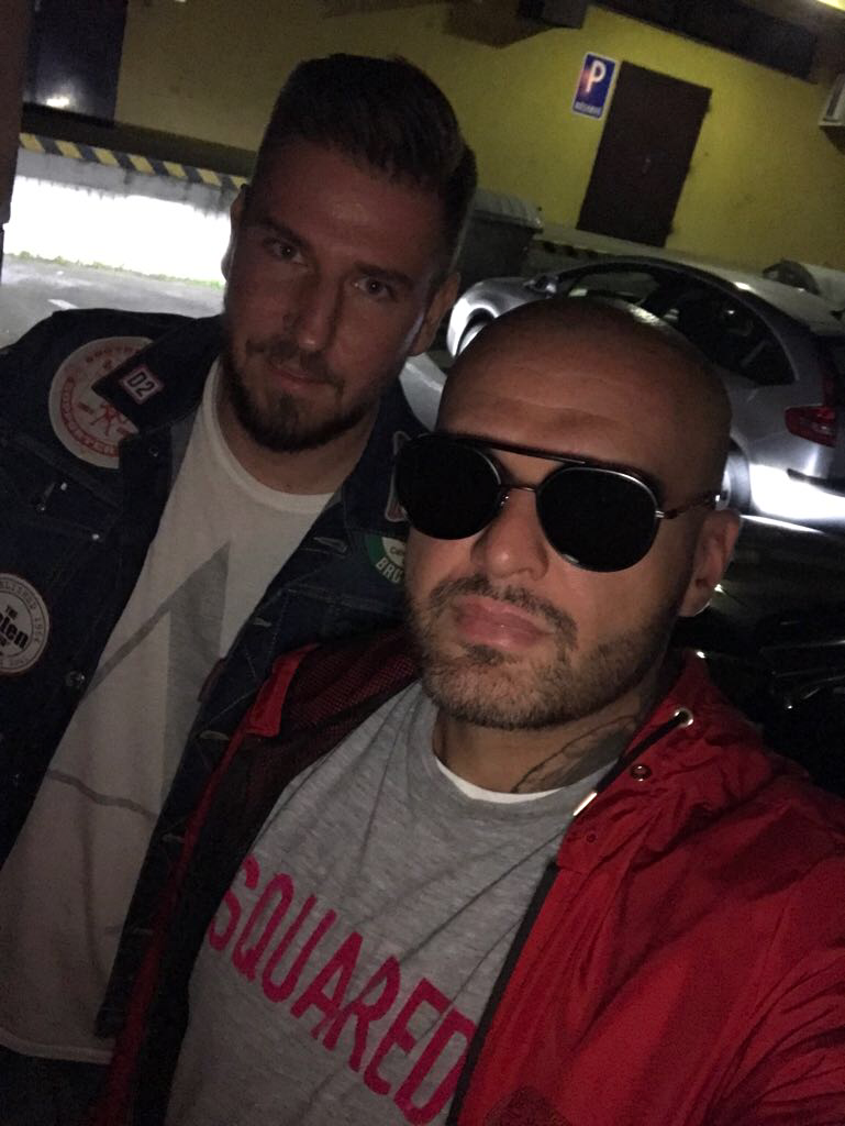 Rytmus a Peter Hallon, predseda OZ Úsmev pre Záhorie.