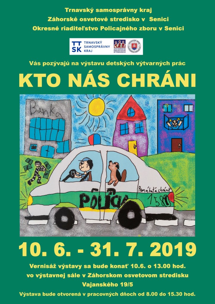 Plagát - Kto nás chráni 2019